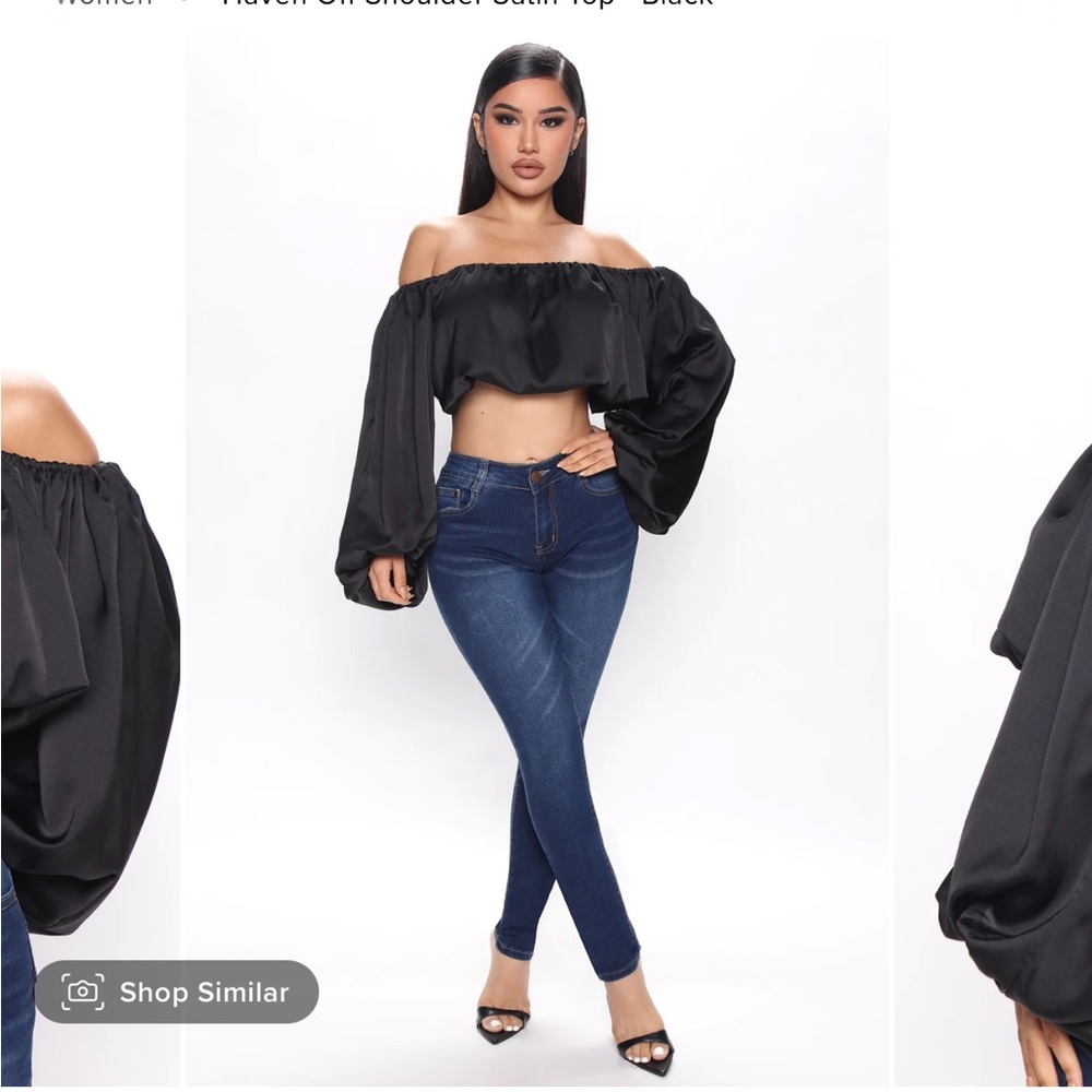 Black satin